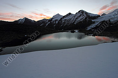 Großes Wiesbachhorn mit Bergsee