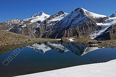 Großes Wiesbachhorn mit Bergsee