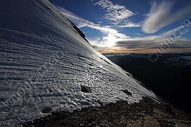 Sonnenaufgang am Großen Wiesbachhorn