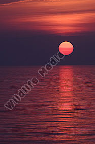 Sonnenuntergang an der Ostsee