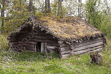 rustikale Hütte
