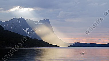 Gewitterstimmung im Fjord