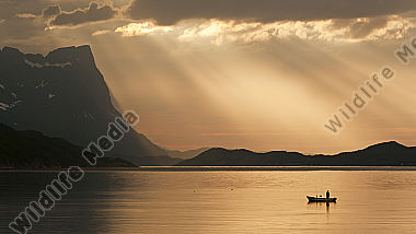 Gewitterstimmung im Fjord
