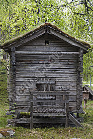 historisches Holzhaus