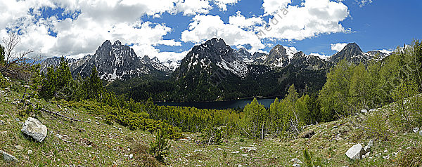 Nationalpark Aigüestortes i Estany de Sant Maurici Panorama
