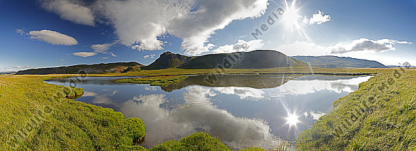 Westfjorde bei Baer Panorama