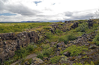 Grabenbruch bei Pingvellir