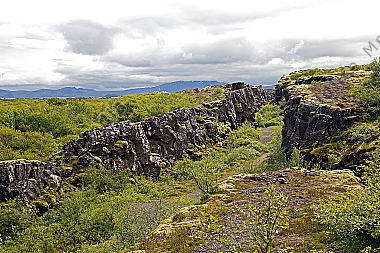 Grabenbruch bei Pingvellir