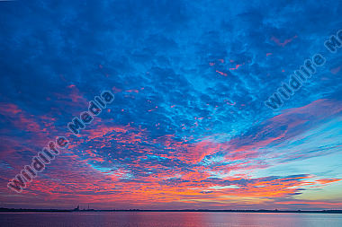 Sonnenuntergang über der Ostsee