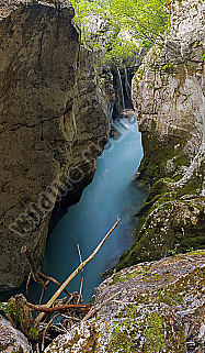 Soca Schlucht Panorama