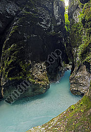 Soca Schlucht Panorama