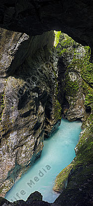 Soca Schlucht Panorama