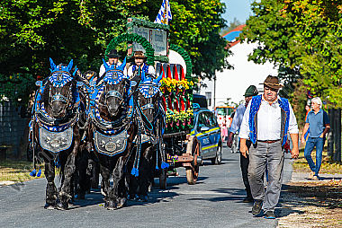 Brauereiwagen mit Kaltblutpferden Epuus