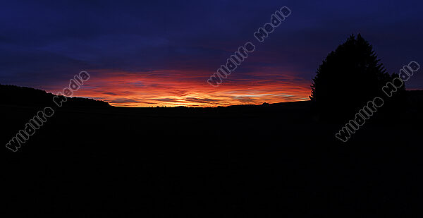Abendhimmel Panorama