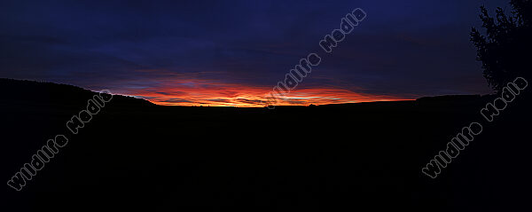 Abendhimmel Panorama